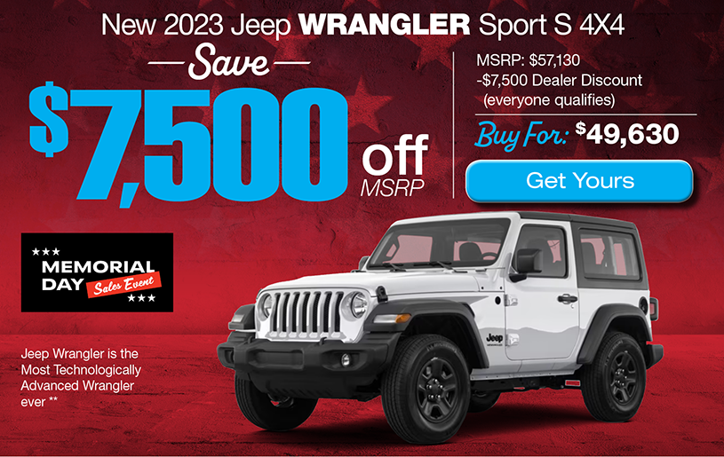 IL Dealer Jeep Wrangler Special