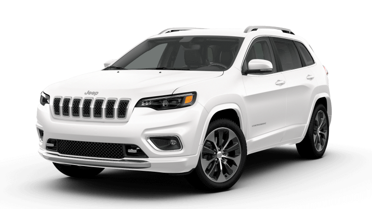 2019 Jeep Cherokee Overland in white