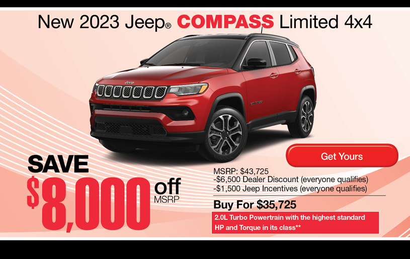 IL DEALER JEEP COMPASS SPECIAL