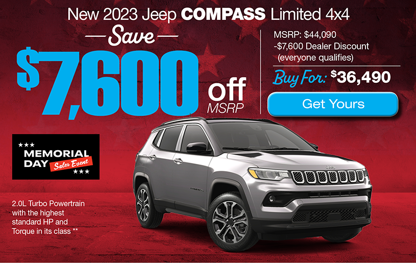 IL Dealer Jeep Compass Special