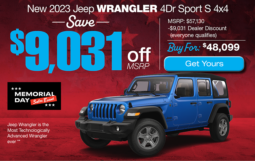 IL Dealer Jeep Wrangler Special